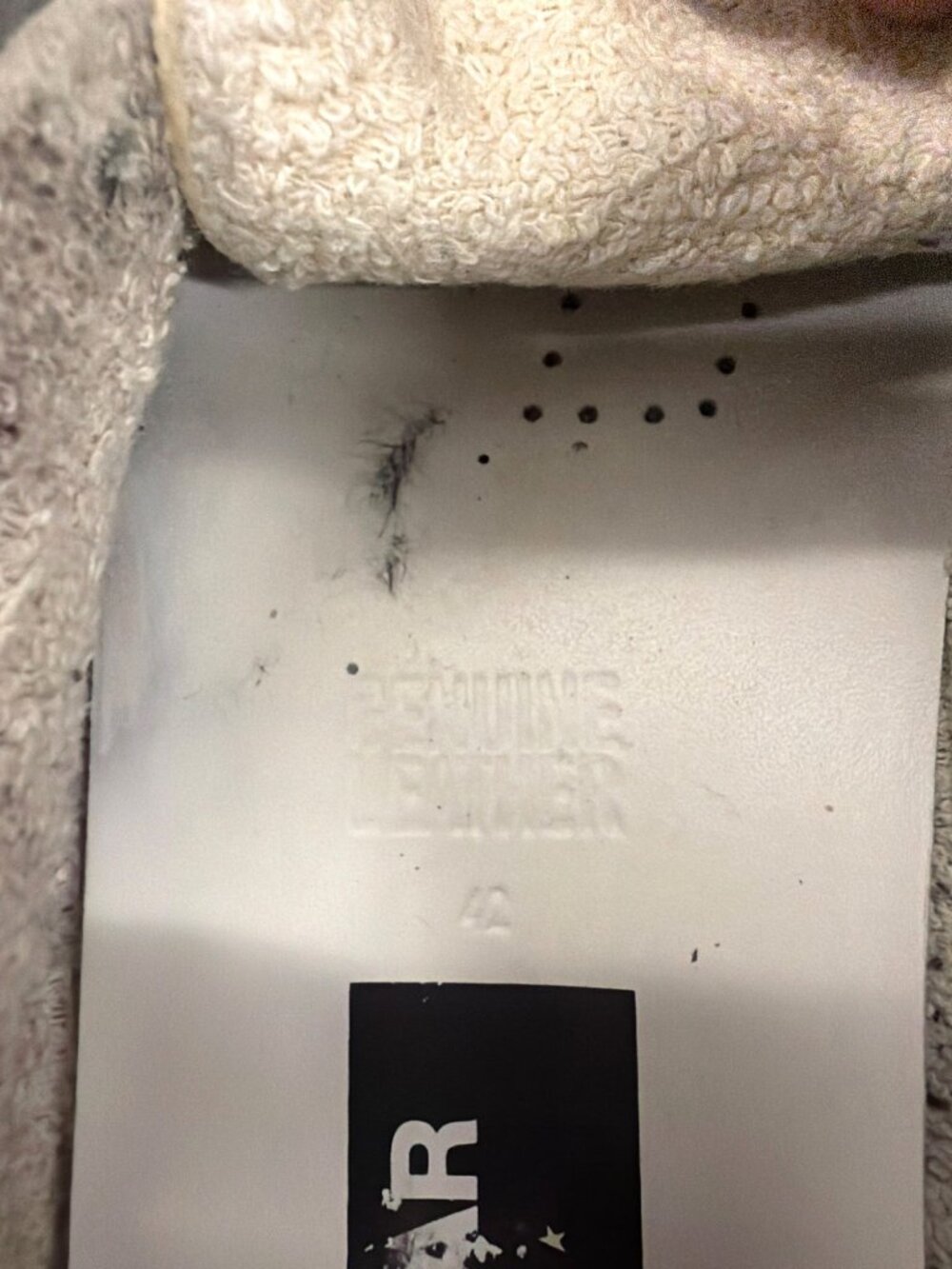 Golden Goose Ball Start Superstar Low Top Sneakers White Mens Size 42 US 9 - Picture 7 of 8